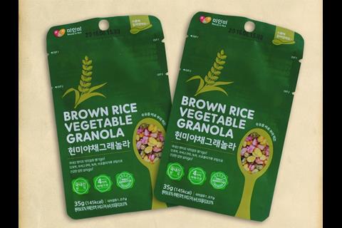 South Korea: Brown Rice Granola